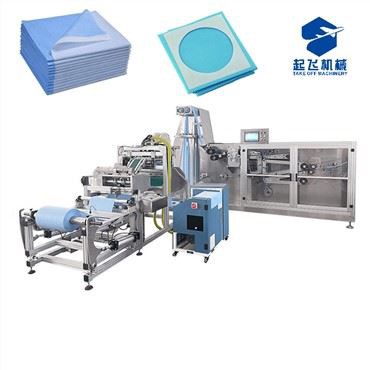 Mașină pliabilă nețesută